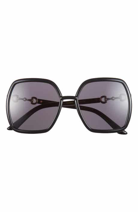 Gucci 55mm Square Sunglasses
