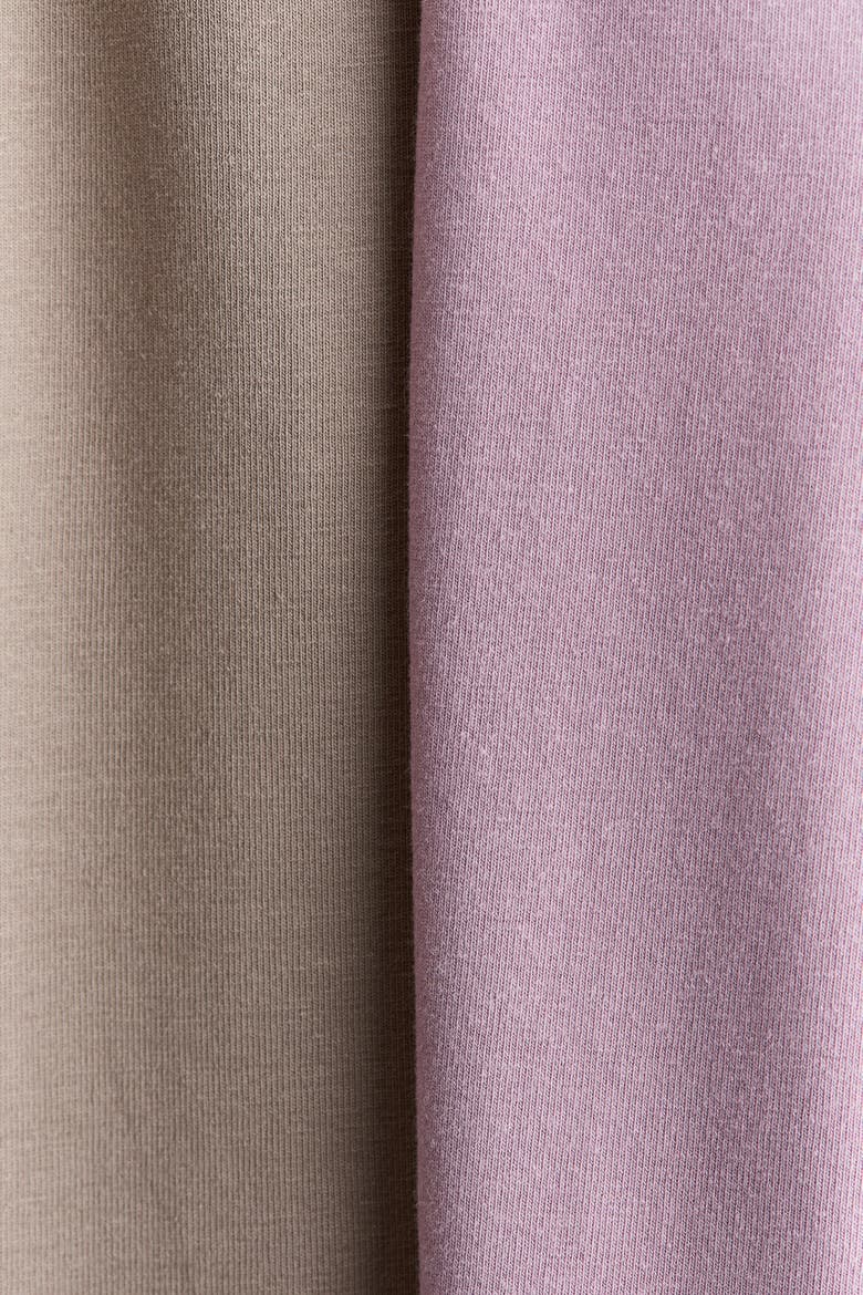 2-pack Flared Leggings, Alternate, color, Taupe/light purple