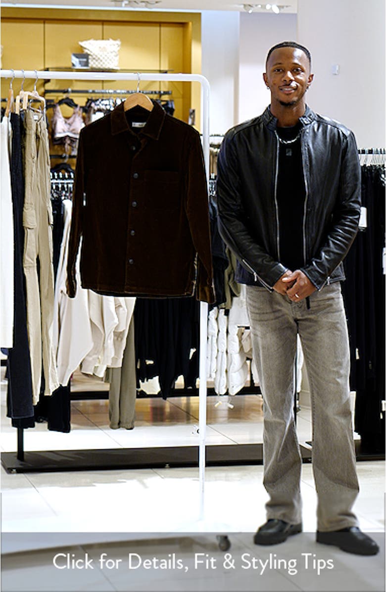 Regular Fit Corduroy Overshirt, sales video thumbnail