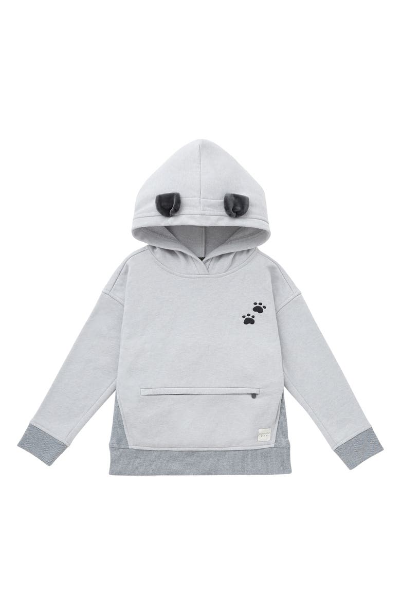 Cubcoats Cubocats Kids' Pimm the Puppy 2-in-1 Stuffed Animal Hoodie, Alternate, color,