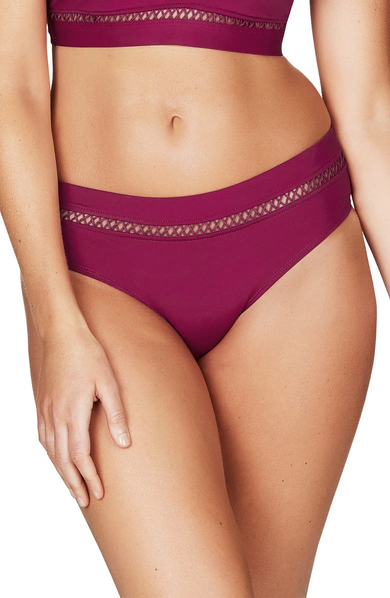 Sea Level Lace Bikini Bottoms, Main, color, 