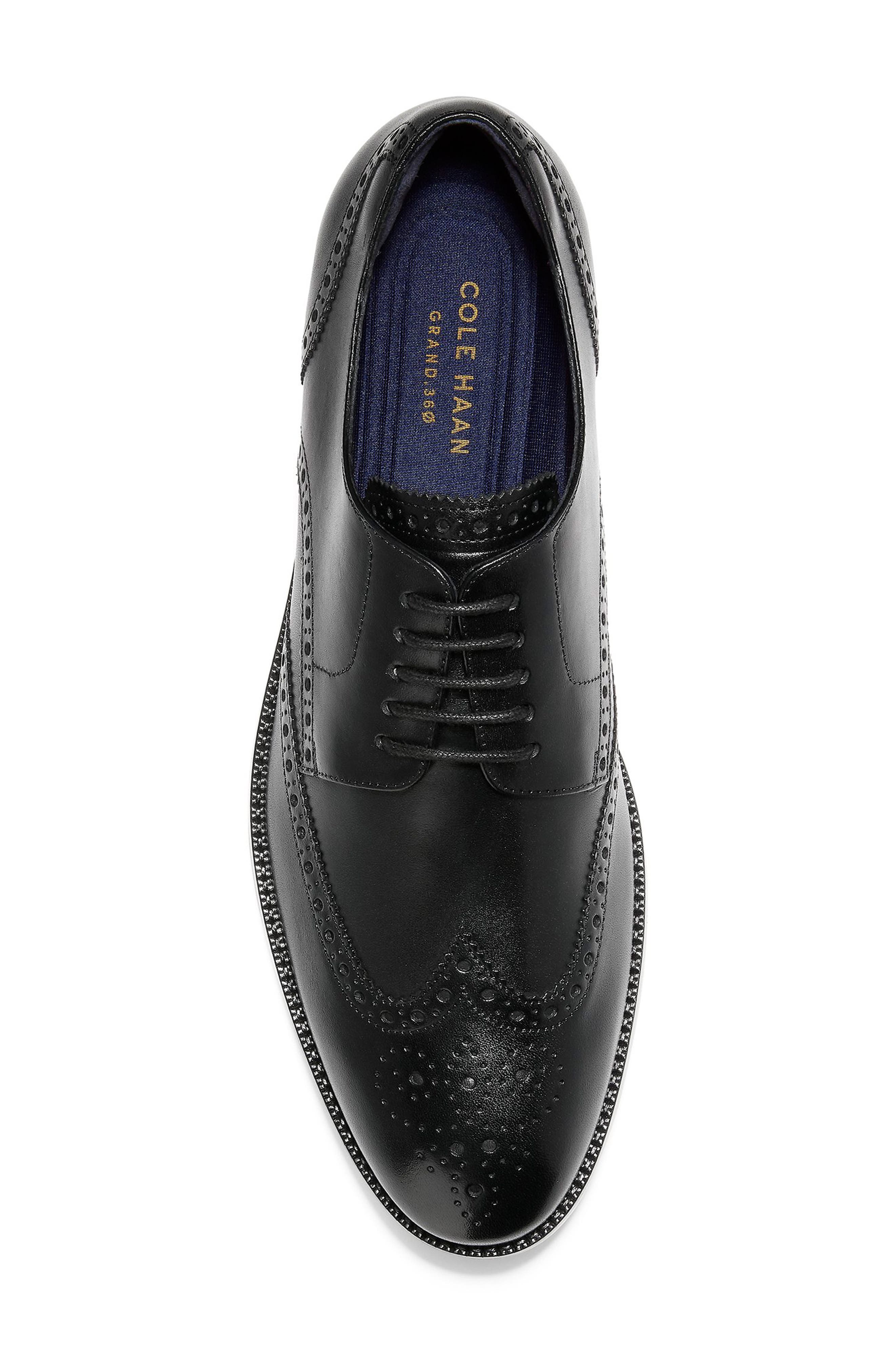 Cole Haan Harrison 2.ZeroGrand Wingtip, Alternate, color, Black