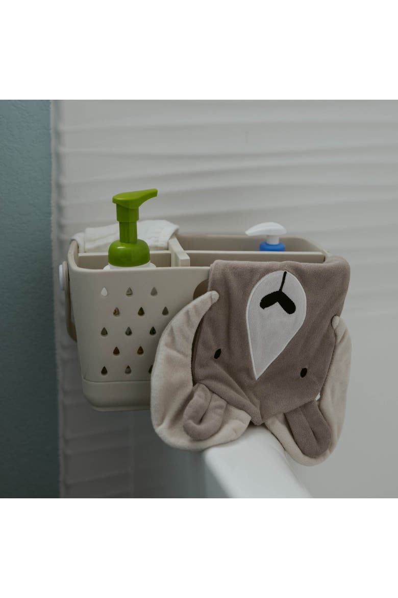 Washcloth Critter Mitt, Alternate, color, Llama