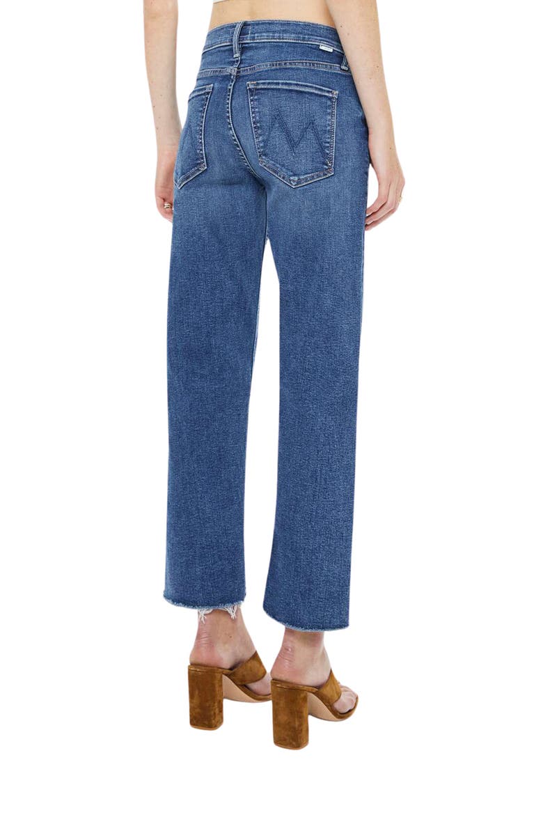 The Newbie High Waist Crop Straight Leg Jeans, Alternate, color, PRIZED POSSESSION