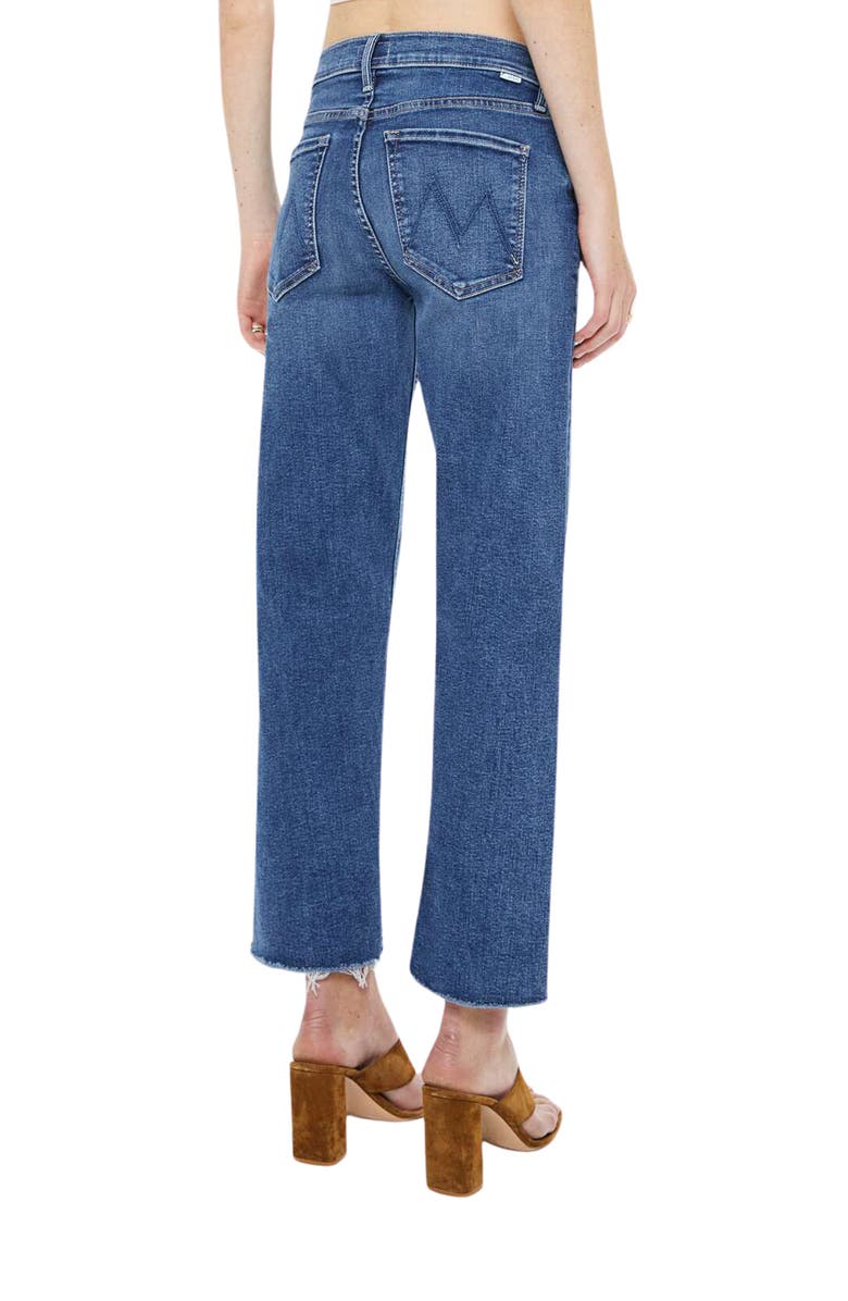 MOTHER The Newbie High Waist Crop Straight Leg Jeans, Alternate, color, Prized Possession