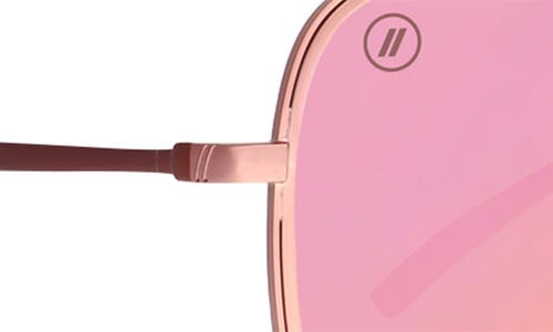 Blenders Eyewear 58mm A Series Polarized Aviator Sunglasses
