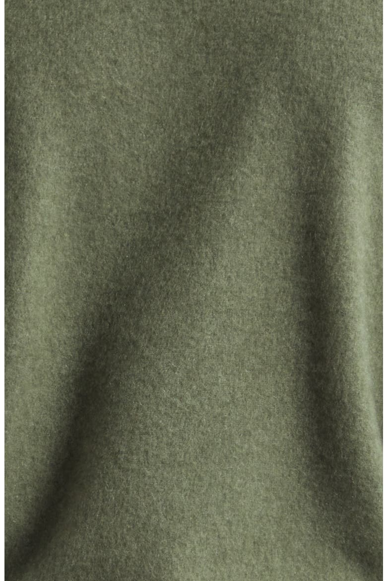 Men's Crewneck Cashmere Sweater, Alternate, color, MILITARE