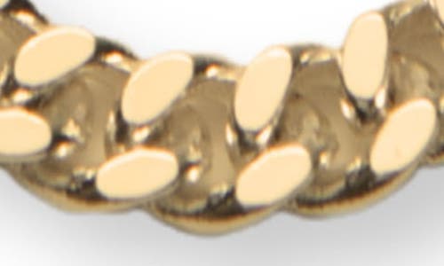Argento Vivo Curb Chain Necklace In Gold