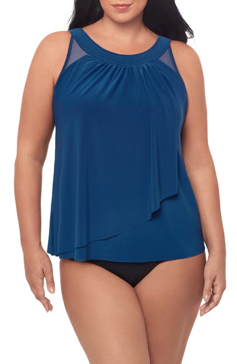 Illusionists Ursula Swim Top (Plus Size)