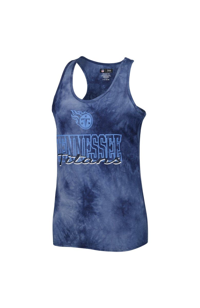 CONCEPTS SPORT Women's Concepts Sport Navy Tennessee Titans Billboard Scoop Neck Racerback Tank and Shorts Sleep Set, Alternate, color, Navy