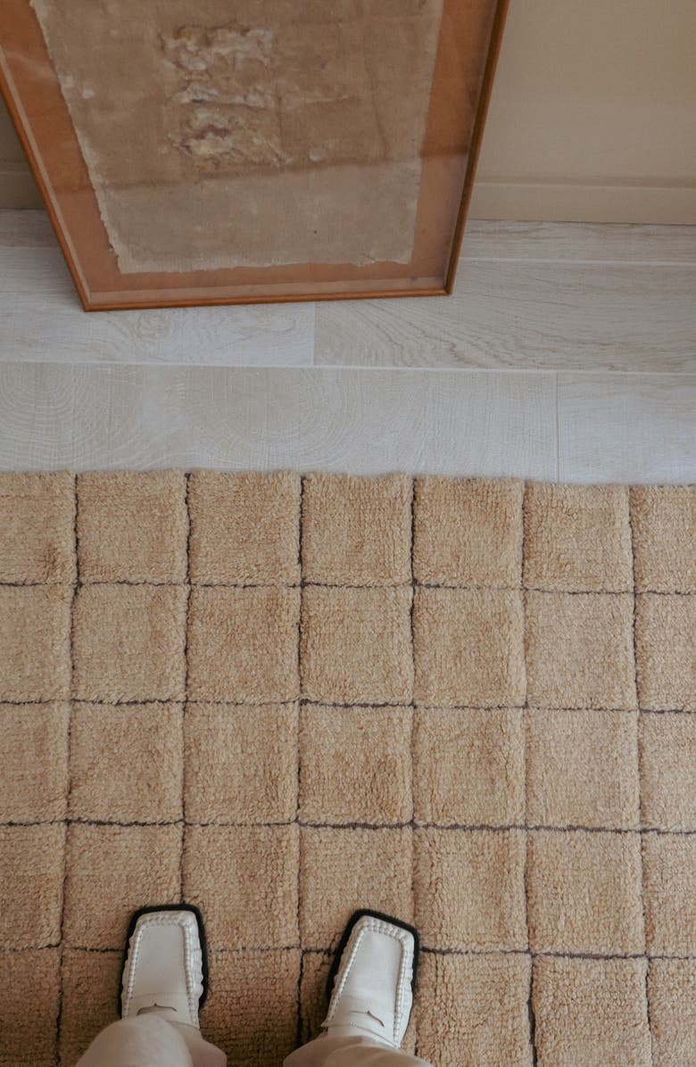 Lorena Canals WoolableMosaic Washable Wool Rug Runner, Alternate, color, Amber