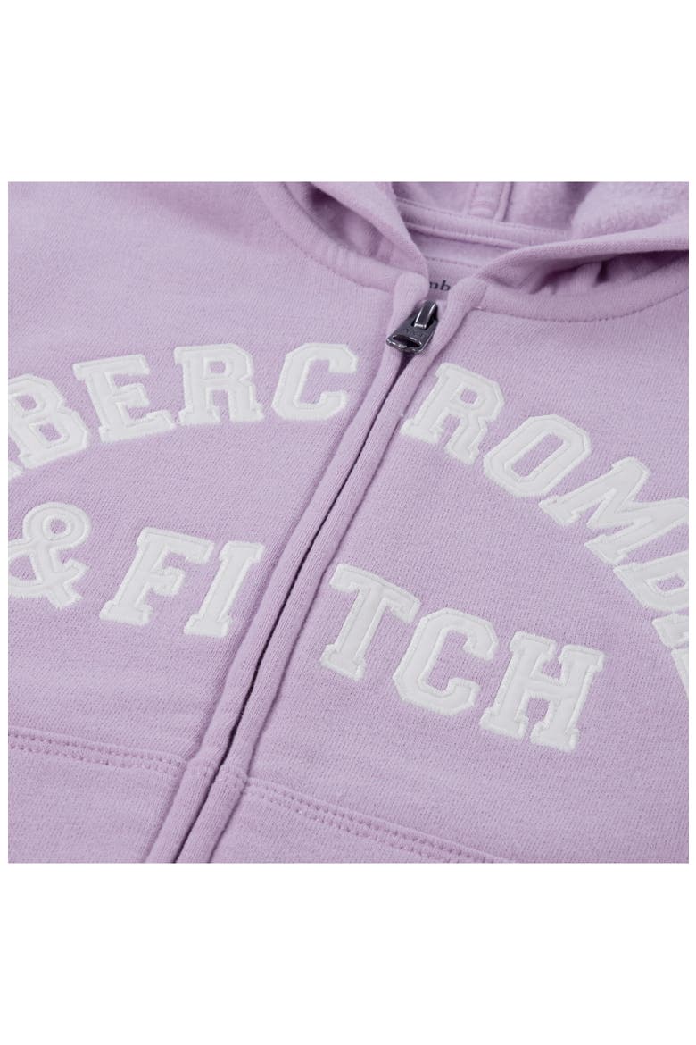 Logo Full-Zip Hoodie, Alternate, color, FAIR ORCHID
