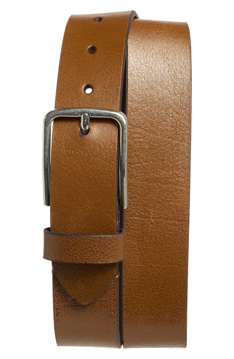 Joe's Jeans Vintage Leather Belt, Main, color, Tan