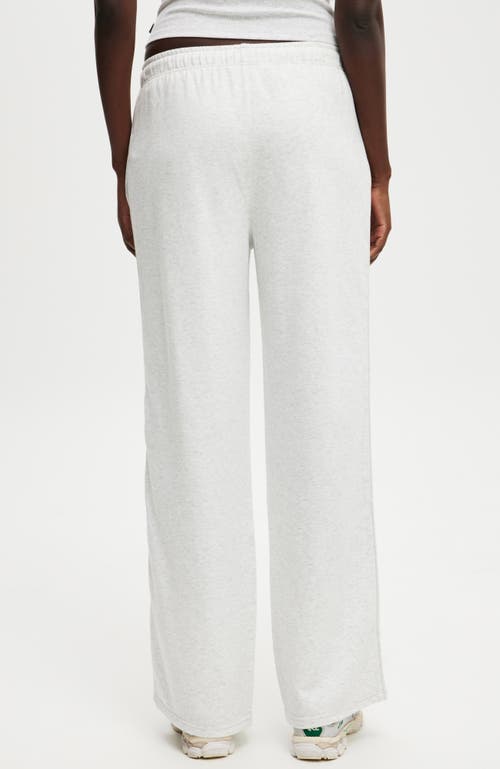 COTTON ON BODY ACTIVE LIGHTWEIGHT FLEECE STRAIGHT LEG SWEATPANT