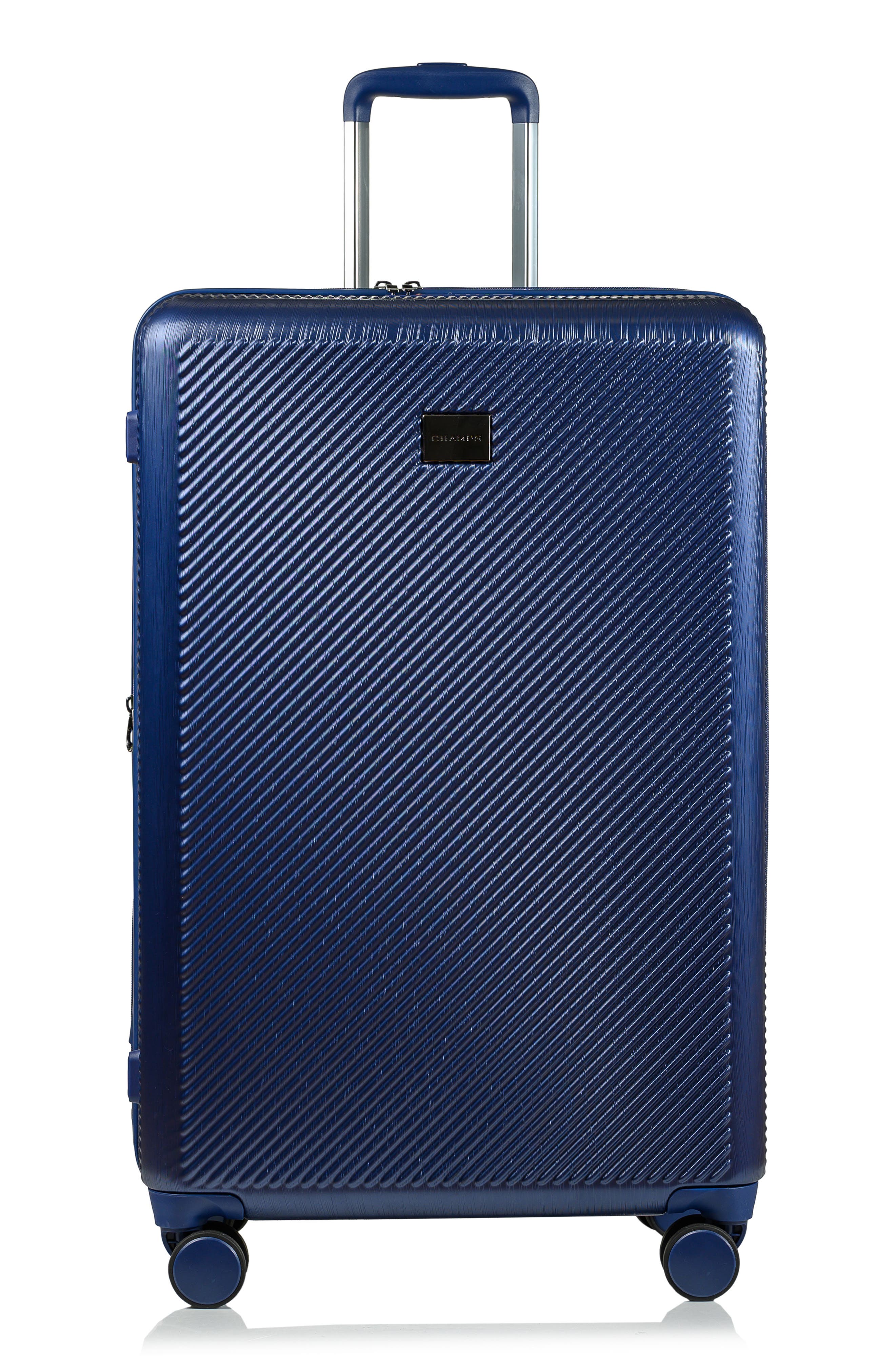 CHAMPS Iconic II 3-Piece Luggage Set, Alternate, color, Navy