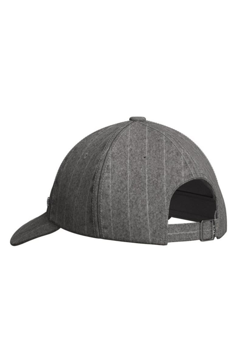 BOSS Zed Pinstripe Performance Baseball Cap, Alternate, color, Medium Grey