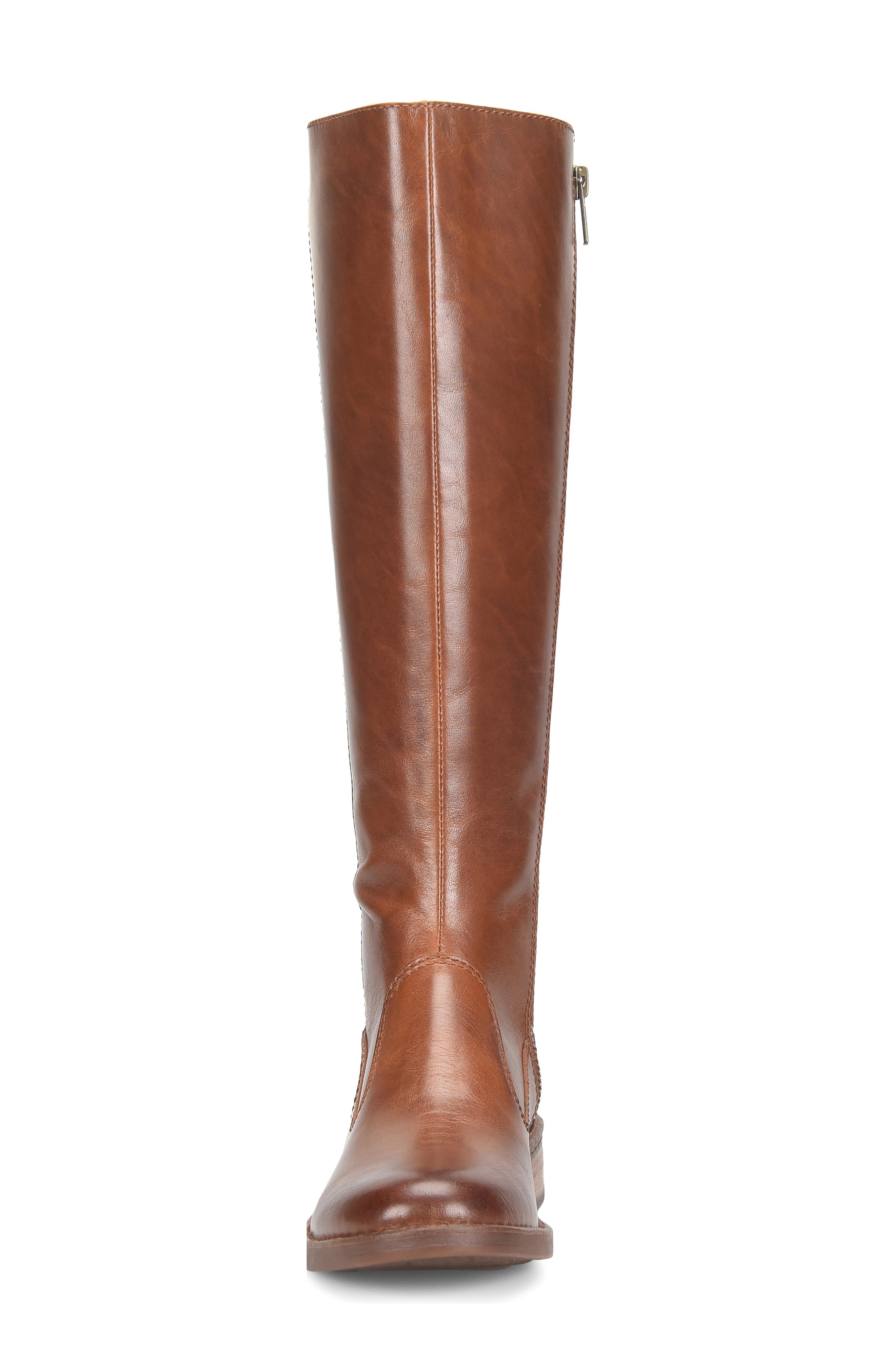 Campbell Leather Knee High Boot, Alternate, color, TAN LEATHER