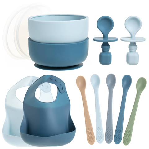 Silicone Baby Feeding Set 11-Piece