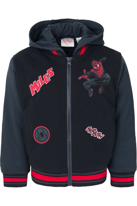 Spider-Man Varsity Hooded Bomber Jacket