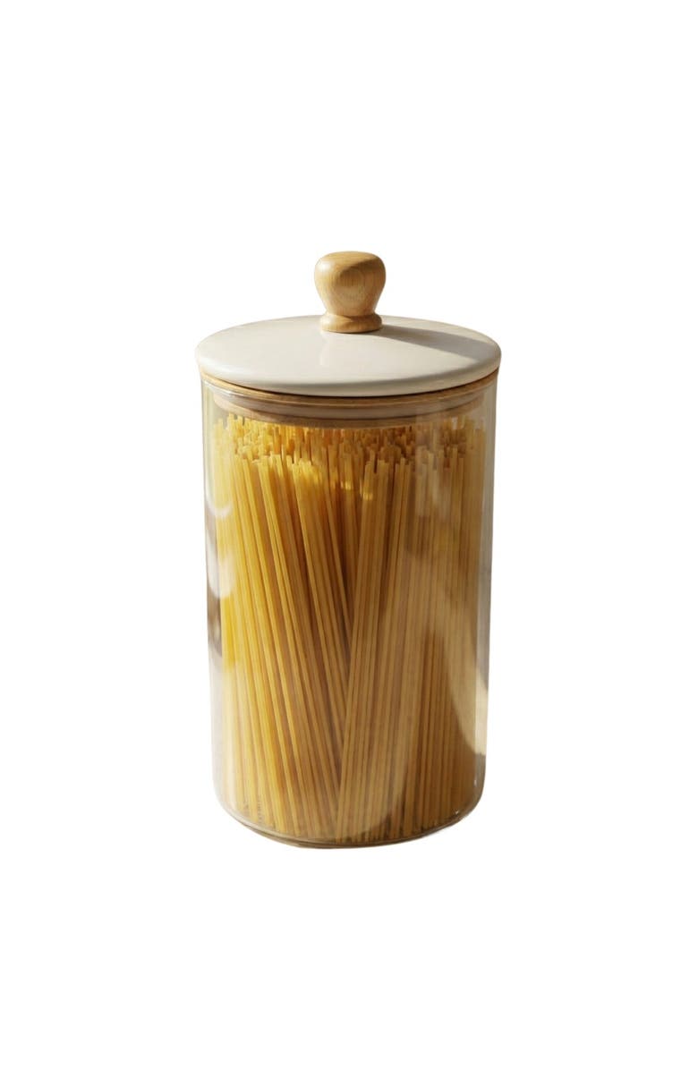Be Home Madras Canister, Main, color, Clear
