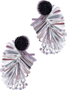 Simitri Petal Fringe Earrings