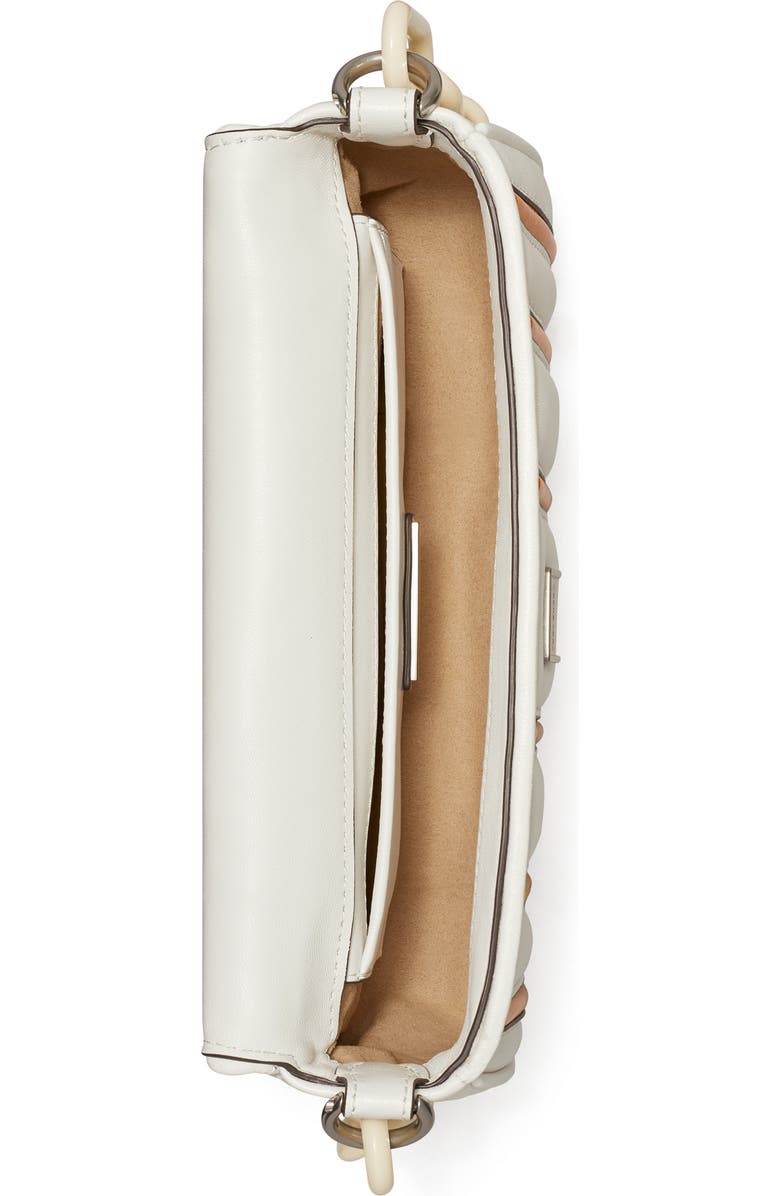 Tory Burch Small Kira Stripe Bombe Convertible Shoulder Bag, Alternate, color,