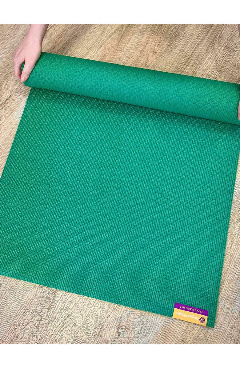 Hugger Mugger Tapas Ultra 74 in. Long Yoga Mat, Alternate, color, Seagreen