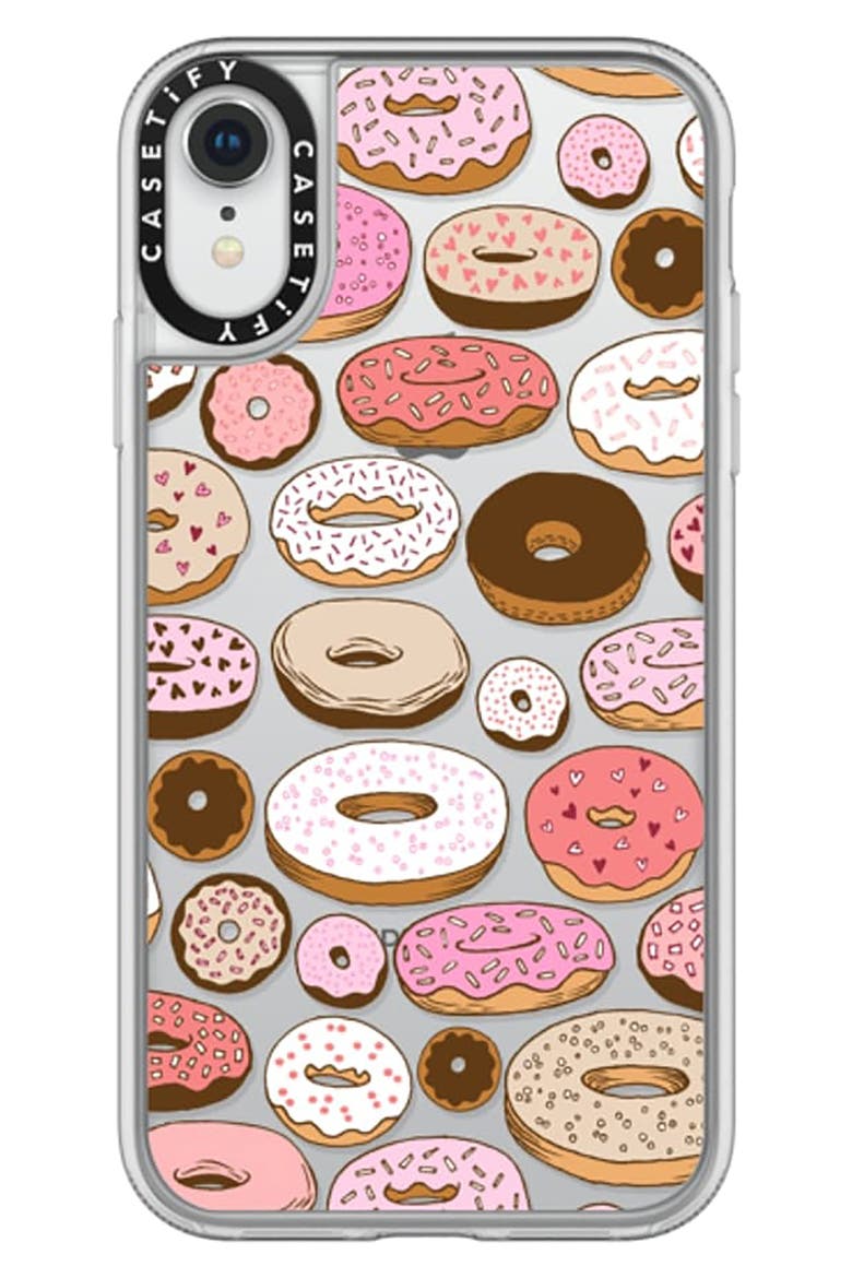 Donuts Forever iPhone X/XS, XS Max & XR Case, Alternate, color, MULTI PINK