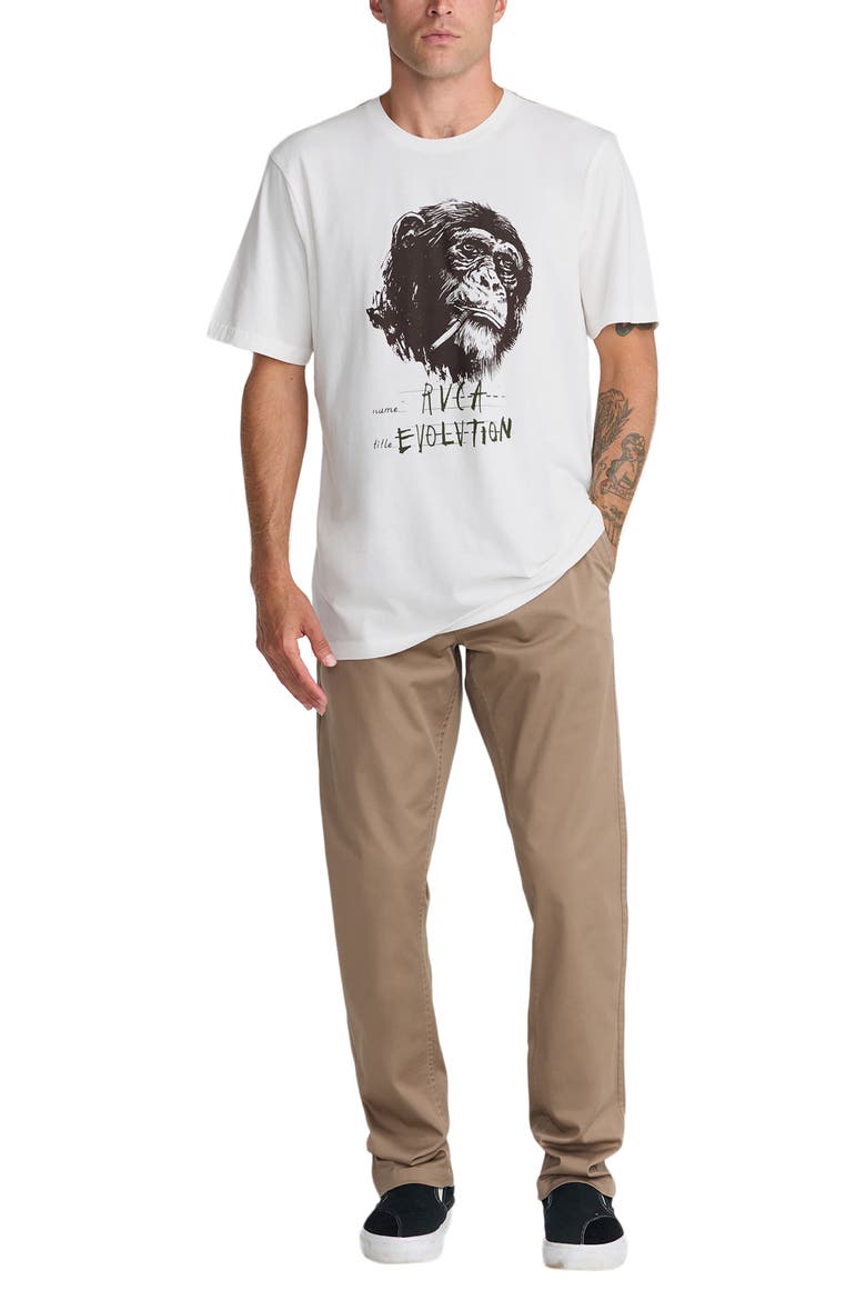 Evolution Graphic T-Shirt, Alternate, color, ANTIQUE WHITE