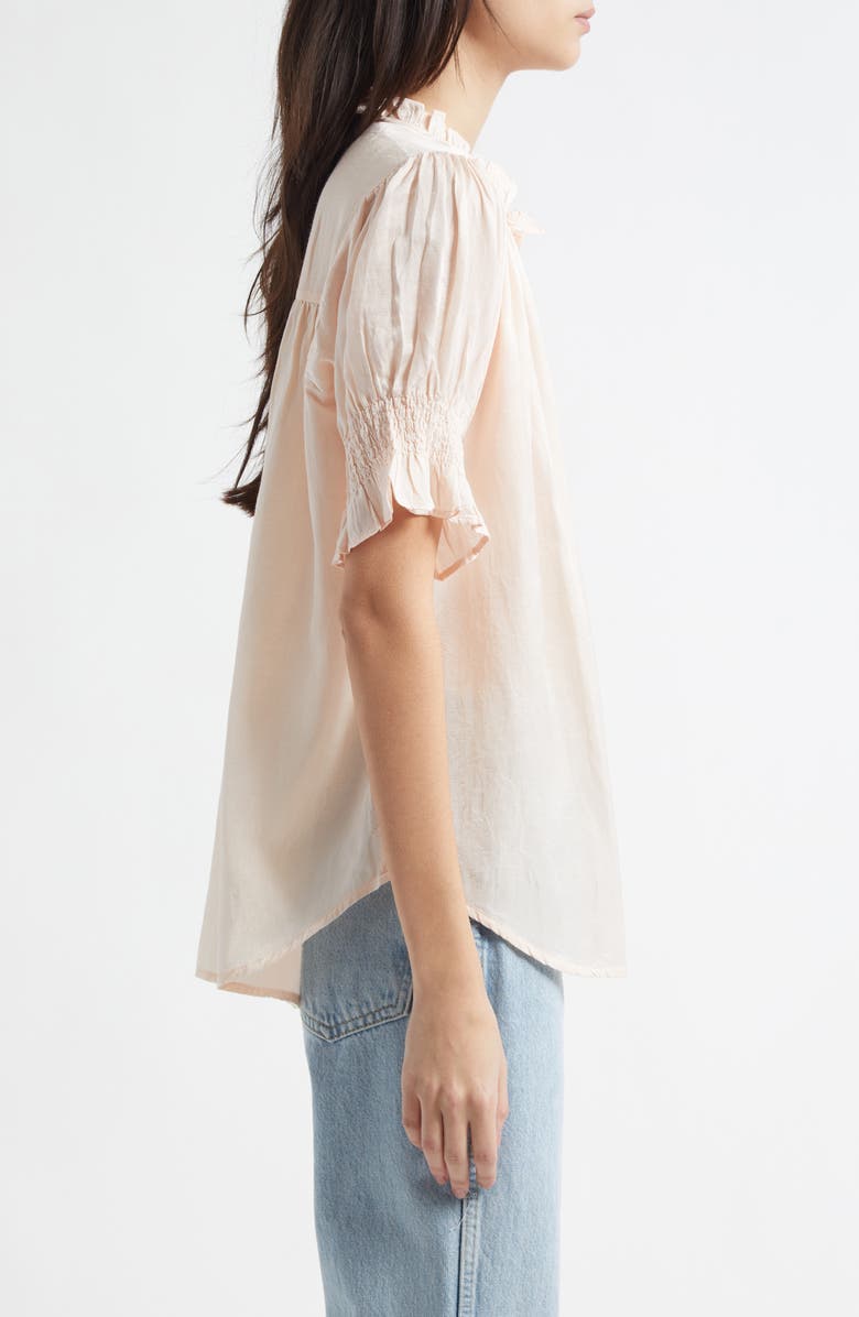 MILLE Marnie Floral Ruffle Top, Alternate, color, Blush