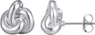 Adornia Chubby Knot Stud Earrings