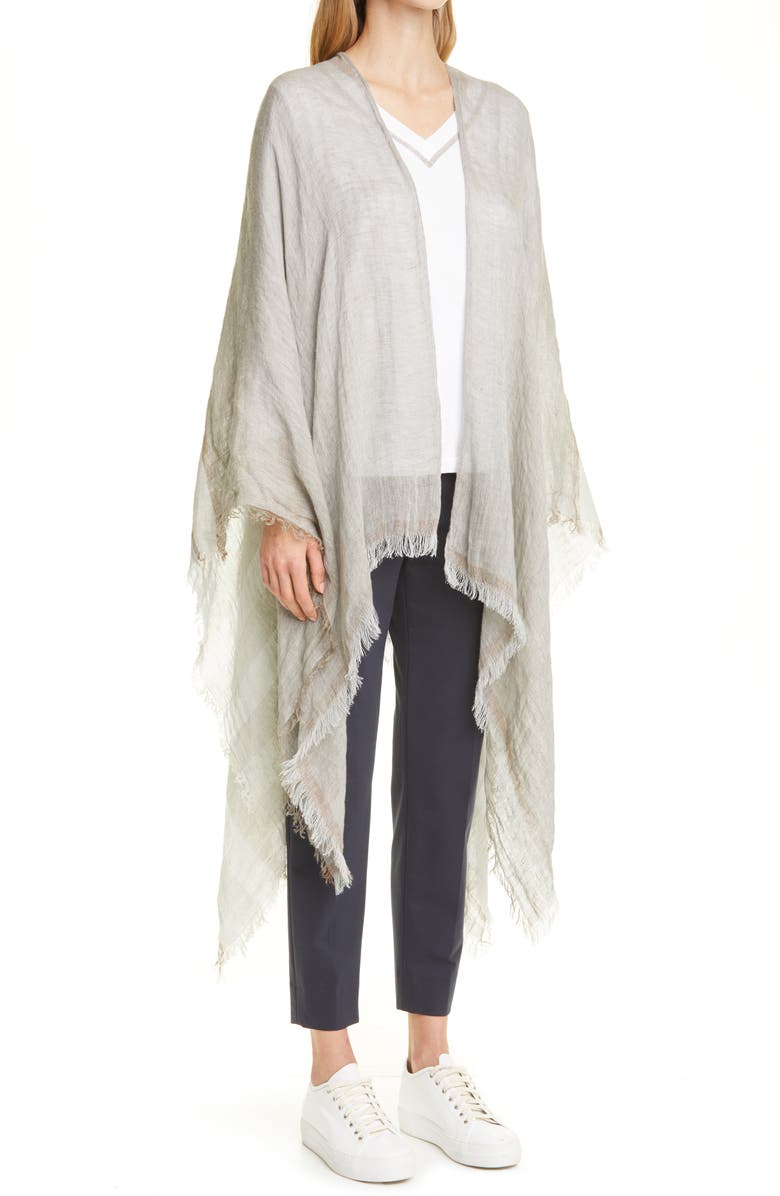 Fabiana Filippi Stripe Shawl, Alternate, color, 