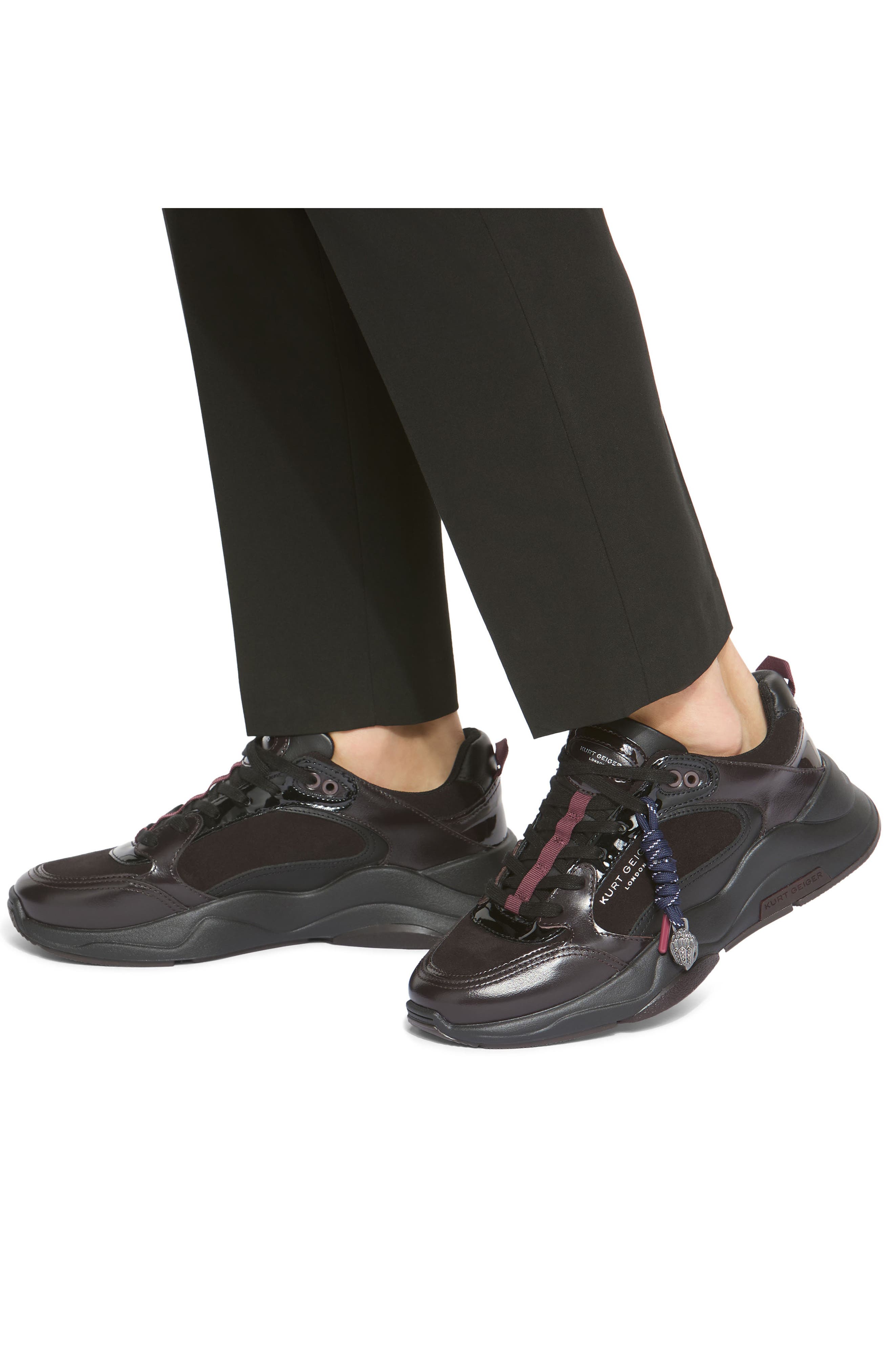 Kurt Geiger London Royston Sneaker, Alternate, color, Dark Brown