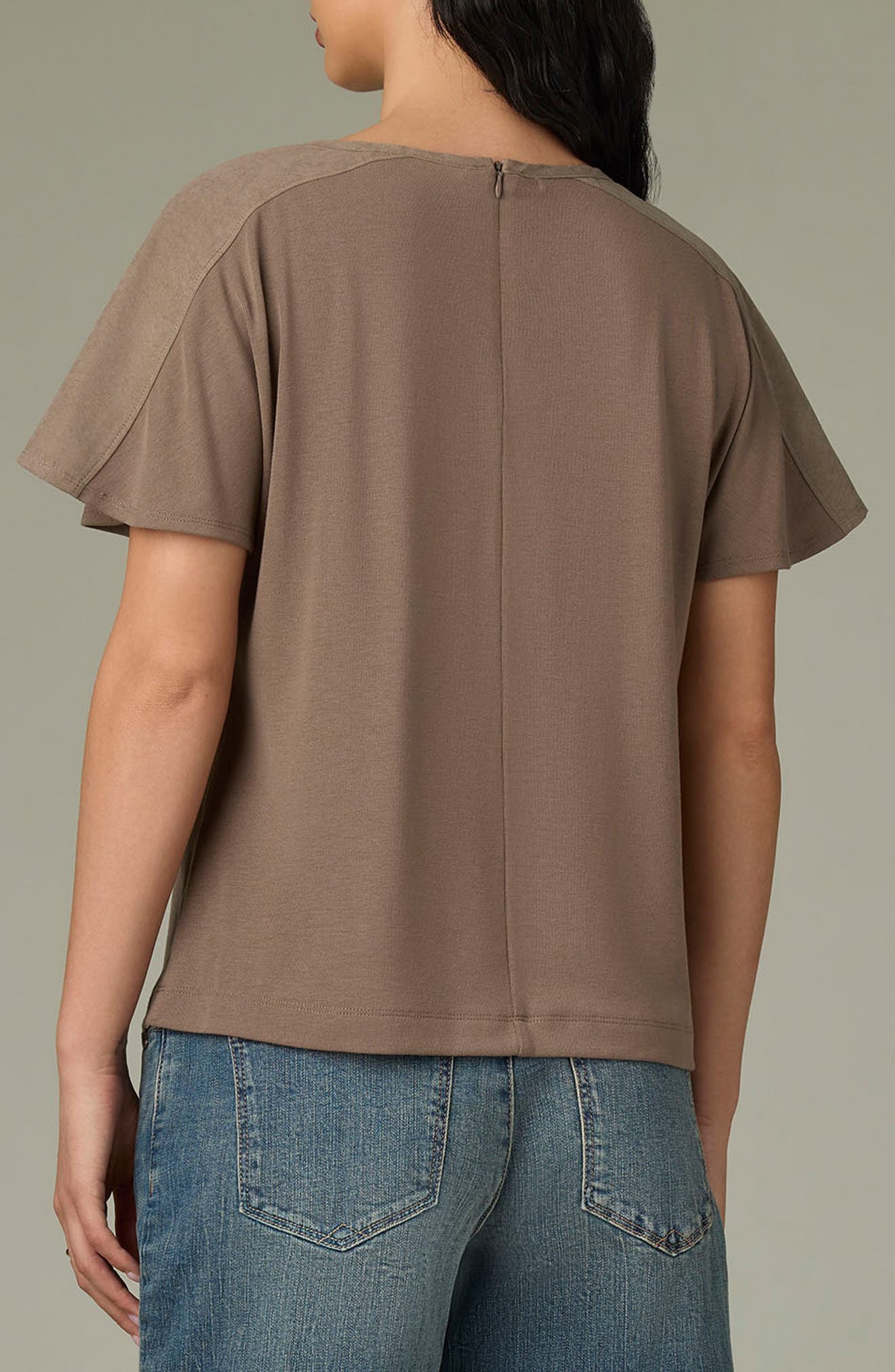 Mixed Media Knit Top - image 4