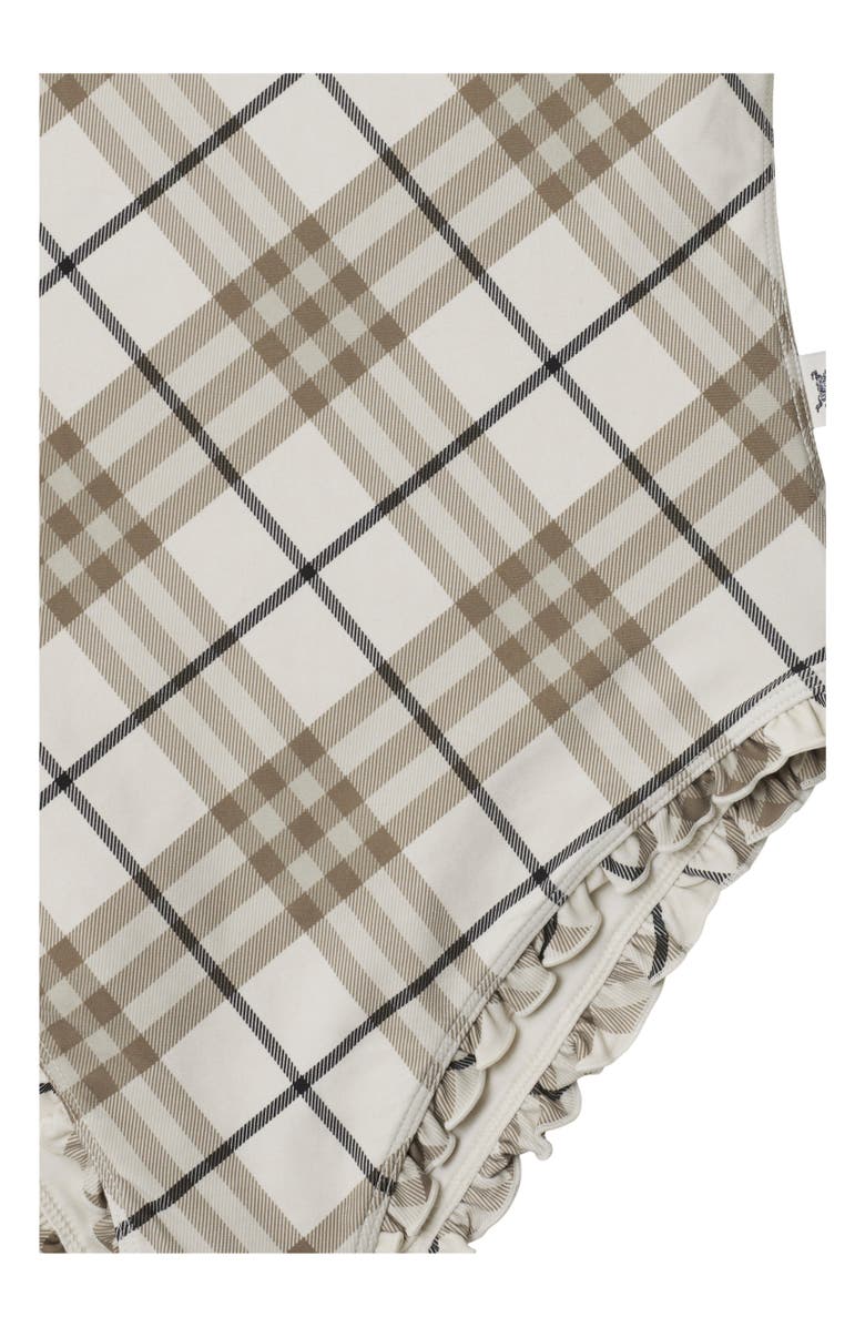 Burberry Check Swimsuit, Alternate, color, 