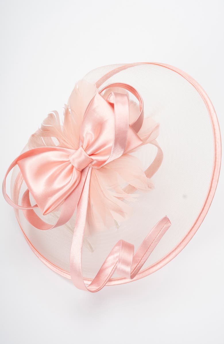 Collection XIIX Net Fascinator, Alternate, color, Peach