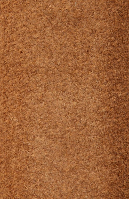 Madewell Triple Keeper Suede Belt In Brown