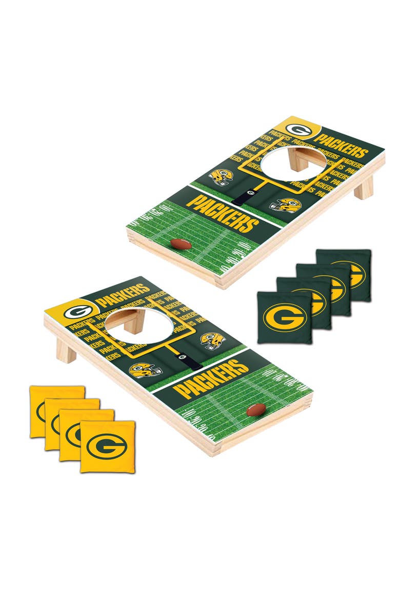 Green Bay Packers NFL Tabletop Cornhole, Alternate, color, Multicolor