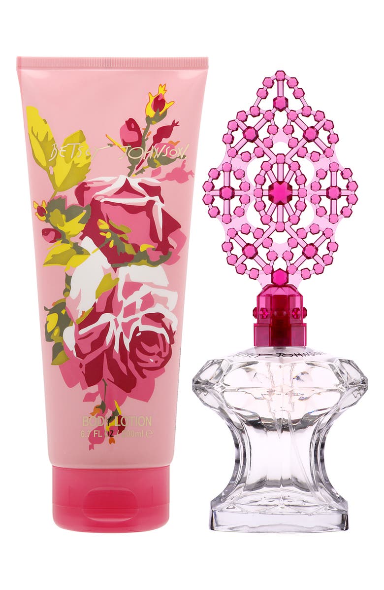 Betsey Johnson Eau de Parfum 2-Piece Gift Set, Main, color, 