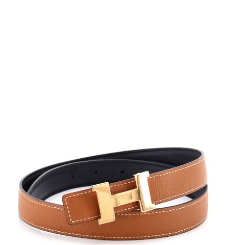 Constance Reversible Belt Leather Thin