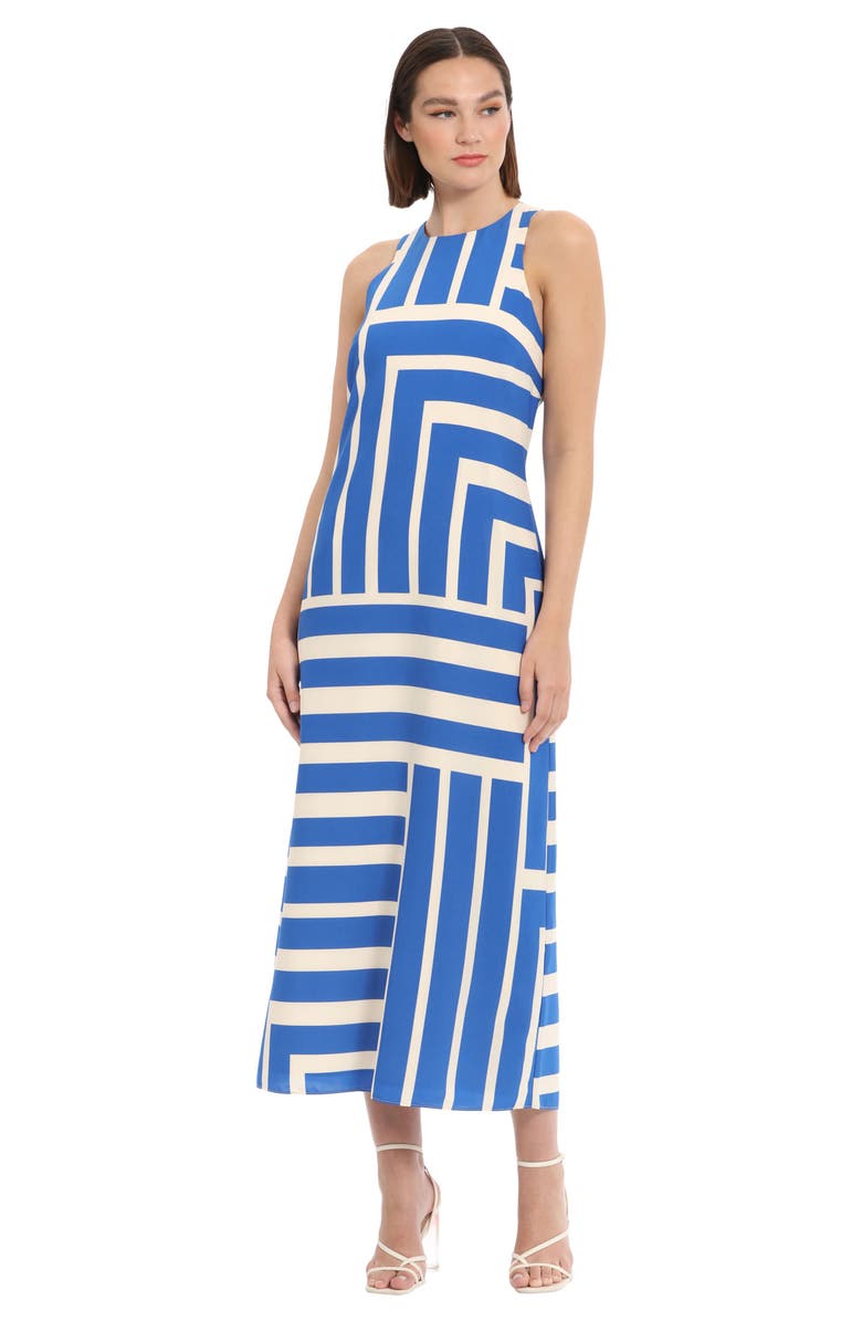 DONNA MORGAN FOR MAGGY Stripe Sleeveless Maxi Dress, Alternate, color,