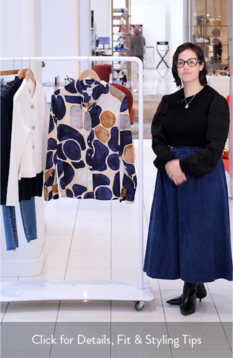 Playful Pebble Button-Up Shirt, sales video thumbnail