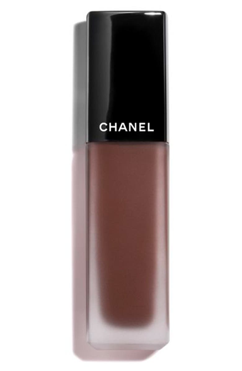 CHANEL ROUGE ALLURE INK Matte Liquid Lip Colour, Main, color, 180 Chocolate