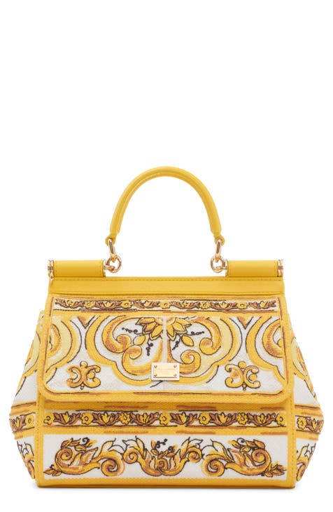 Yellow designer handbags sale