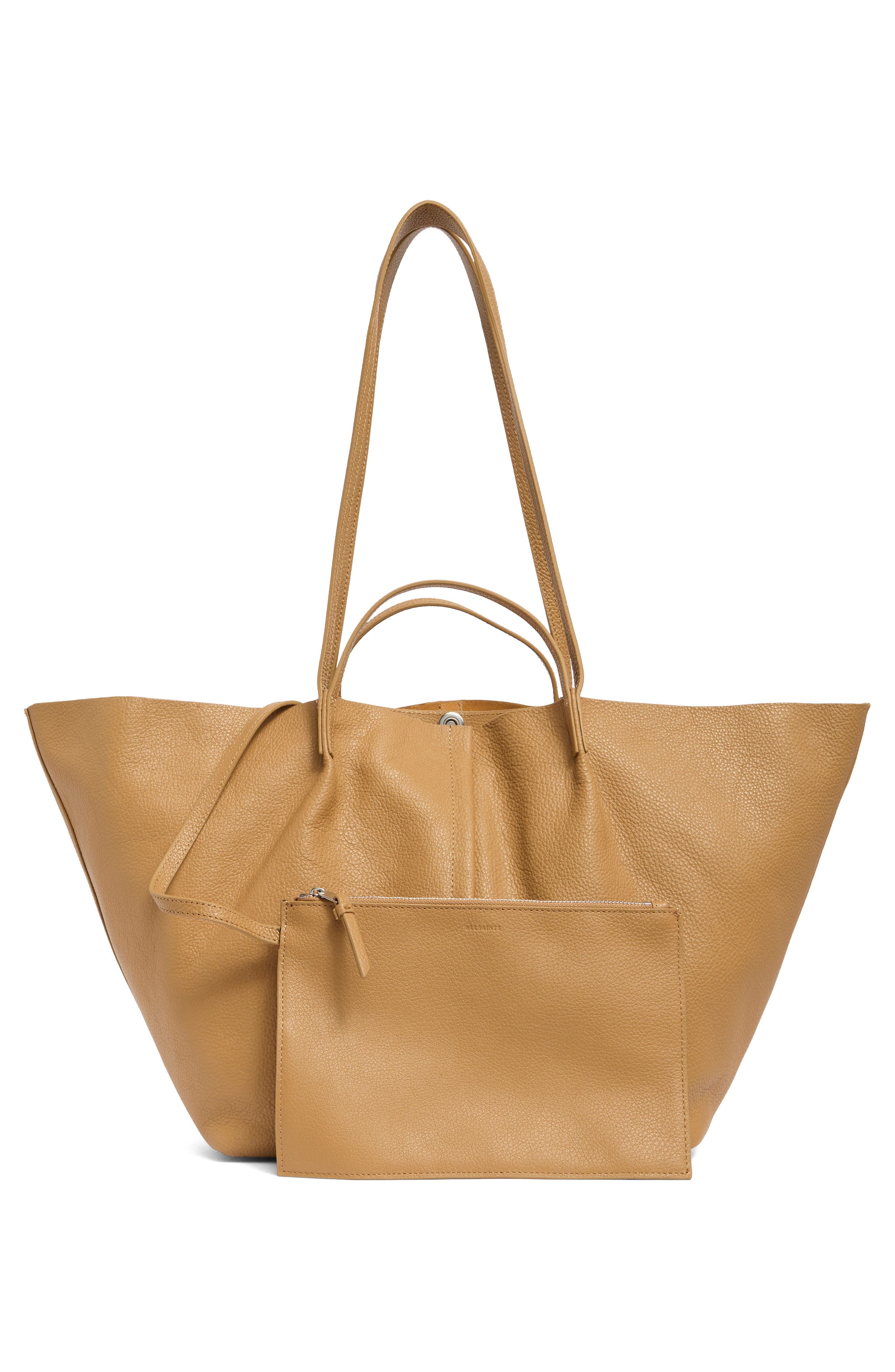 AllSaints Hannah Tote Bag, Alternate, color, Tan Brown