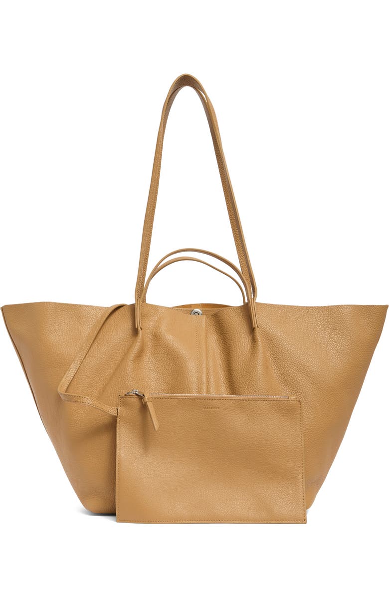 AllSaints Hannah Tote Bag, Alternate, color, Tan Brown