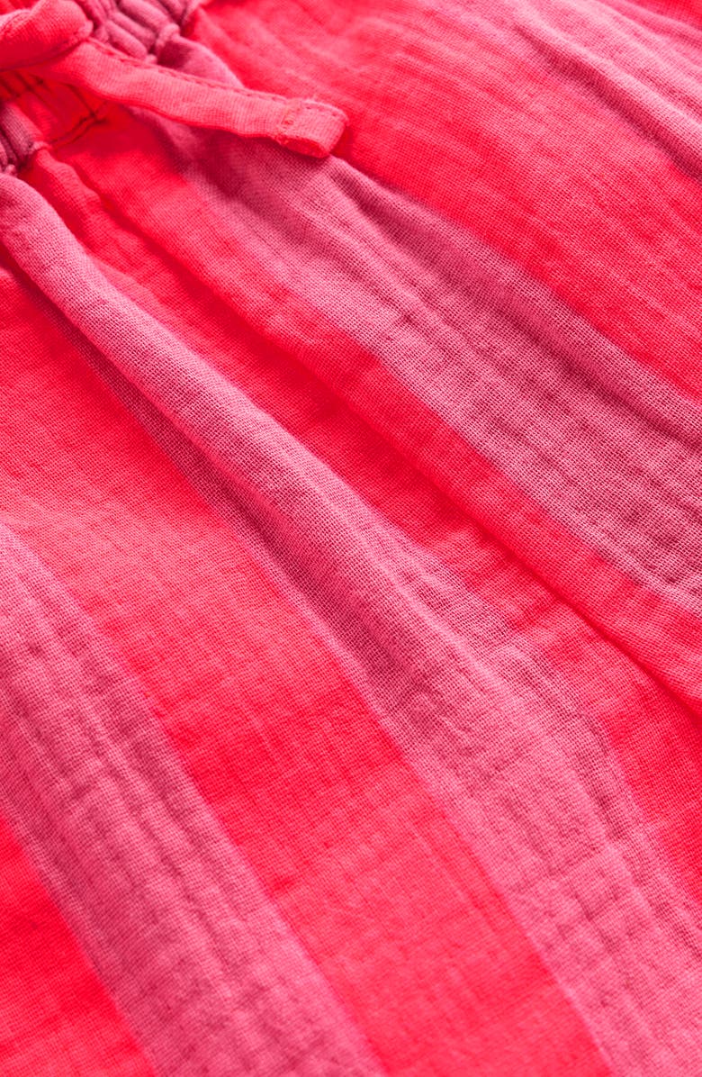 Mini Boden Kids' Stripe Cotton Shorts, Alternate, color, Formica Pink Stripe