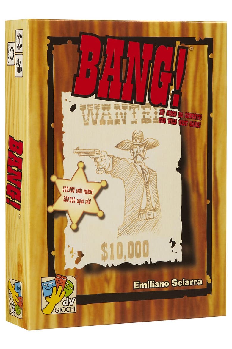 Bang 4th Edition Card Game, Main, color, Multicolored