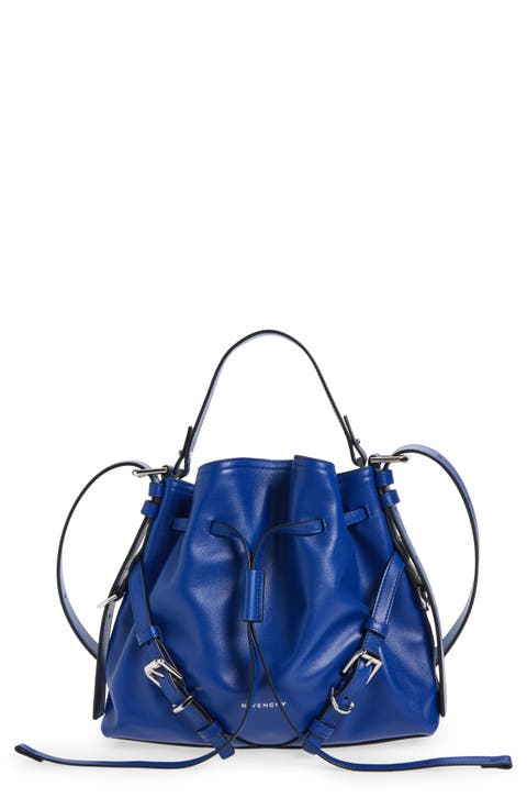 Small Voyou Leather Bucket Bag