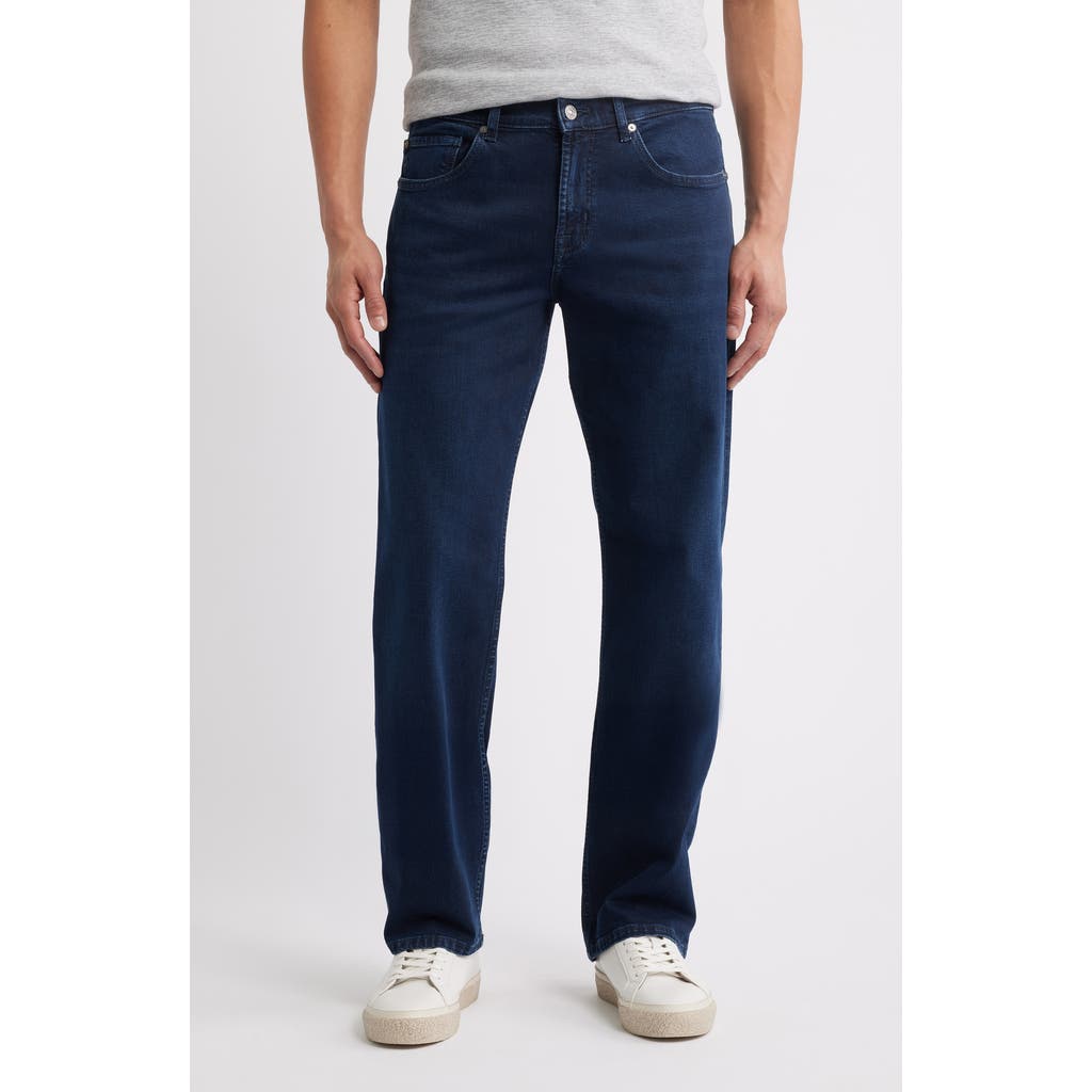 7 For All Mankind Austyn Riverwater Relaxed Straight Leg Jean In Blue